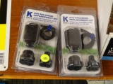 (R1) LOT OF [4] K-RAIN, 24V, SOLENOID REPLACEMENT KITS WITH HUNTER AND RAIN BIRD ADAPTERS.