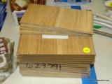 (R2) STYLE SELECTIONS GINGER HICKORY FLOORING SAMPLES; INCLUDES 3 PACKS OF 10 SAMPLES AND 4 SPARE