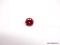 4.00 CT ROUND ORANGE SAPPHIRE. MEASURES 8MM X 8MM X 5MM.