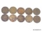 10 ASSORTED INDIAN CENTS