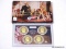 2007 US MINT PRESIDENTIAL $1 DOLLAR PROOF SET - GOLD