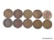 10 ASSORTED INDIAN CENTS