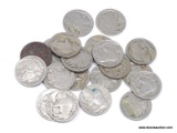 20 ASSORTED BUFFALO NICKELS