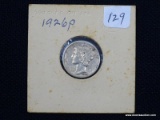 1926 XF MERCURY DIME