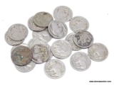 20 ASSORTED BUFFALO NICKELS