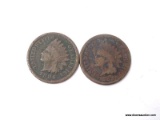 1882, 1886 INDIAN CENTS