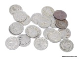 20 ASSORTED BUFFALO NICKELS