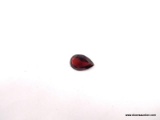 1.61 CT PEAR SHAPED GARNET. MEASURES 9MM X 6MM X 3MM