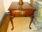 (LR) END TABLE; ONE OF A PAIR OF PENNSYLVANIA HOUSE CHERRY QUEEN END TABLES- VERY GOOD CONDITION- 21