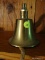 (OFFICE) BELL; BRASS WALL BELL- 5 IN