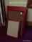 (FAMRM) LOT OF FRAMES; LOT OF 10 RED PAINTED FRAMES- 9 ARE 9 IN X 13 IN AND 1- 9 IN X 7 IN