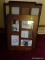 (FAMRM) COLLAGE PICTURE FRAMES; 6 CHERRY COLLAGE PICTURE FRAMES- 1- 18IN X 14 IN, 2- 20 IN X 14 IN,