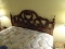 (MBED) BED; BURLINGTON HOUSE FURN. FRENCH PROVINCIAL PECAN FINISH HEADBOARD AND FRAME- FULL SIZE- 60