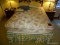 (MBED) MATTRESS AND BOX SPRING; FULL SIZE 58 IN SEALY POSTUREPEDIC MATTRESS AND BOX SPRING AND