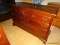 (LR) DRESSER; SOLID CHERRY 9 DRAWER DRESSER WITH DOVETAILED DRAWERS WITH CHERRY SECONDARY, SHELL