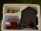 (BD2) DEPT. 56 HOUSE; DEPT. 56 BLUE STAR ICE CO. PORCELAIN BUILDING FROM THE NEW ENGLAND SERIES- 8