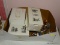 (BD2) DEPT. 56 FIGURES; BOX LOT OF MISC.. DEPT. 56 PORCELAIN FIGURES- SOME MISSING FIGURES OR NO