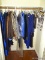(BD3) CLOSET LOT; LOT INCLUDES LADIES EVENING SUITS AND JACKETS- SIZE L- BY SUCH MAKERS AS ROYAL
