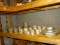 (BASE) CHINA LOT; SET OF 104 PCS. OF NORITAKE CHINA IN THE COTMAN PATTERN- 11- 10 IN DINNER PLATES,
