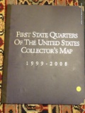 (OFFICE) STATE QUARTERS SET; STATE QUARTERS MAP SET 1999-2008- MISSING- ARKANSAS, WASHINGTON AND