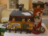 (BD2) DEPT. 56 BUILDING; DEPT. 56 CAPE KEAG FISH CANNERY PORCELAIN BUILDING FROM THE NEW ENGLAND