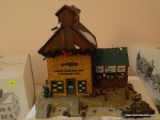 (BD2) DEPT. 56 HOUSE; DEPT. 56 NORTH EASTERN SEA FISHERIES, LTD. PORCELAIN BUILDING FROM THE DICKENS