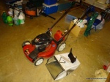 (BASE) LAWN MOWER; TORO 22IN RECYCLER LAWN MOWER WITH BAGGER, FRONT WHEEL DRIVE- 149CC KOHLER