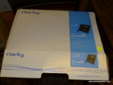 (R1) CLARITY ENSEMBLE CAPTIONED PHONE. NEVER MISS WHAT IS BEING SAID ON THE PHONE AGAIN. AMPLIFIES