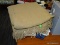 (R2) LOT OF LINENS; LOT TO INCLUDE 2 TABLE CLOTHS, 2 PILLOW SHAMS, AND 2 BLANKETS.
