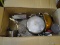 (R2) BOX LOT OF ASSORTED POTS AND PANS.
