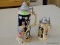 (R3) GERMAN STEINS; LOT INCLUDES A LARGE GERMAN THORENS STEIN AND MUSIC BOX THAT PLAYS 