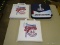(R3) LOT OF BLEACHER CUSHIONS; 3 PIECE LOT INCLUDES A PAIR OF RICHMOND BRAVES BASEBALL CUSHIONS AND