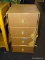 (R4) ORNAMENT ORGANIZER CHEST OF DRAWERS. AND CONTENTS; 4-DRAWER ORNAMENT STORAGE CHEST OF DRAWERS