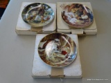 (R2) COLLECTIBLE PLATES; 3 PIECE LOT TO INCLUDE 