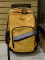 LOT OF ASSORTED BAGS; INCLUDES A L.L. BEAN YELLOW ROLLING BACKPACK (HAS THE NAME FINNEY), A SIERRA