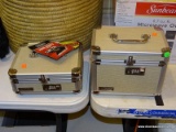 PAIR OF VAULTZ LOCK BOXES; 2 PIECE LOT TO INCLUDE A TALLER LOCK BOX AND A SMALLER CASH LOCK BOX.