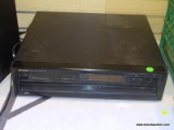 ONKYO COMPACT DISC CHANGER, HOLDS 6 CDS. MODEL NO. DX-C206.