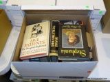 BOX LOT OF ASSORTED BOOKS; INCLUDES 