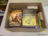 BOX LOT OF ASSORTED BOOKS; INCLUDES 