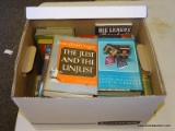 BOX LOT OF ASSORTED BOOKS; LOT TO INCLUDE 