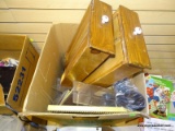 BOX LOT; INCLUDES 2 DRAWERS, PICTURE FRAMES, EUROFLAX VACUUM CLEANER, AND MORE!