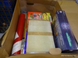 BOX LOT OF ASSORTED BOARD GAMES; INCLUDES SCRABBLE, TRIVIAL PURSUIT TV EDITION, TRIVIAL PURSUIT 20TH