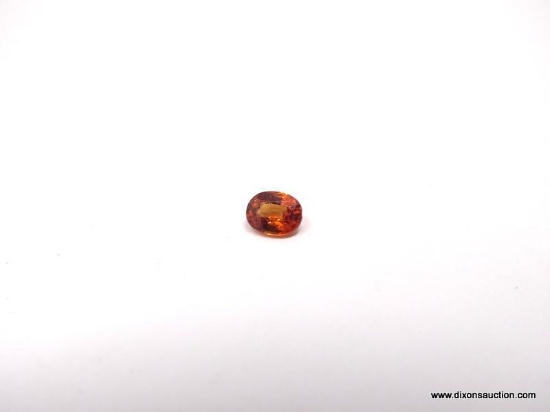 .3CT OVAL SPESSARTITE GARNET 5MM X 4MM.