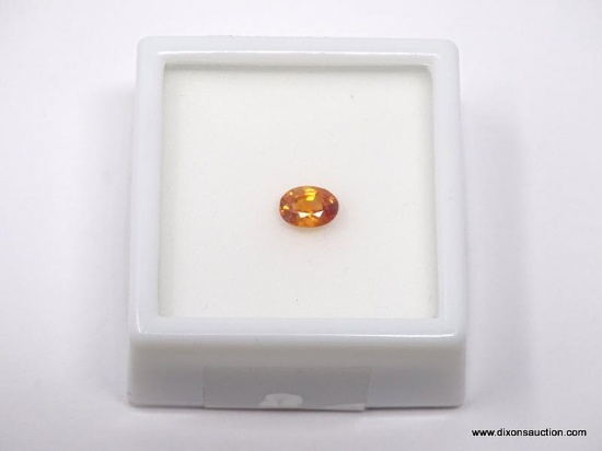 .80CT OVAL SPESSARTITE GARNET 7MM X 5MM.