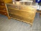 (R2) WALNUT DRESSER; 4-DRAWER DRESSER WITH REEDED ROPE DETAILED SIDES, FLORAL DETAILING, AND REEDED