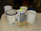 (R3) LOT OF MUGS; 7 PIECE LOT OF ASSORTED COFFEE MUGS.