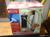 (WALL) HOME TOUCH PERFECT STEAM COMMERCIAL GARMENT STEAMER. STEAM AWAY WRINKLES & REFRESH YOUR