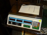 (R4) ACS-C 66 LB DIGITAL SCALE. COMES WITH OPERATION MANUAL.