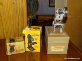 R1) SET OF MODEL MACHINES; 3 PIECE LOT TO INCLUDE A VINTAGE MODEL MILLING MACHINE, A VINTAGE MODEL