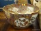 (R3) ORIENTAL BOWL; LARGE, PAINTED ORIENTAL BOWL WITH DIFFERENT SCENES AROUND THE INTERIOR AND